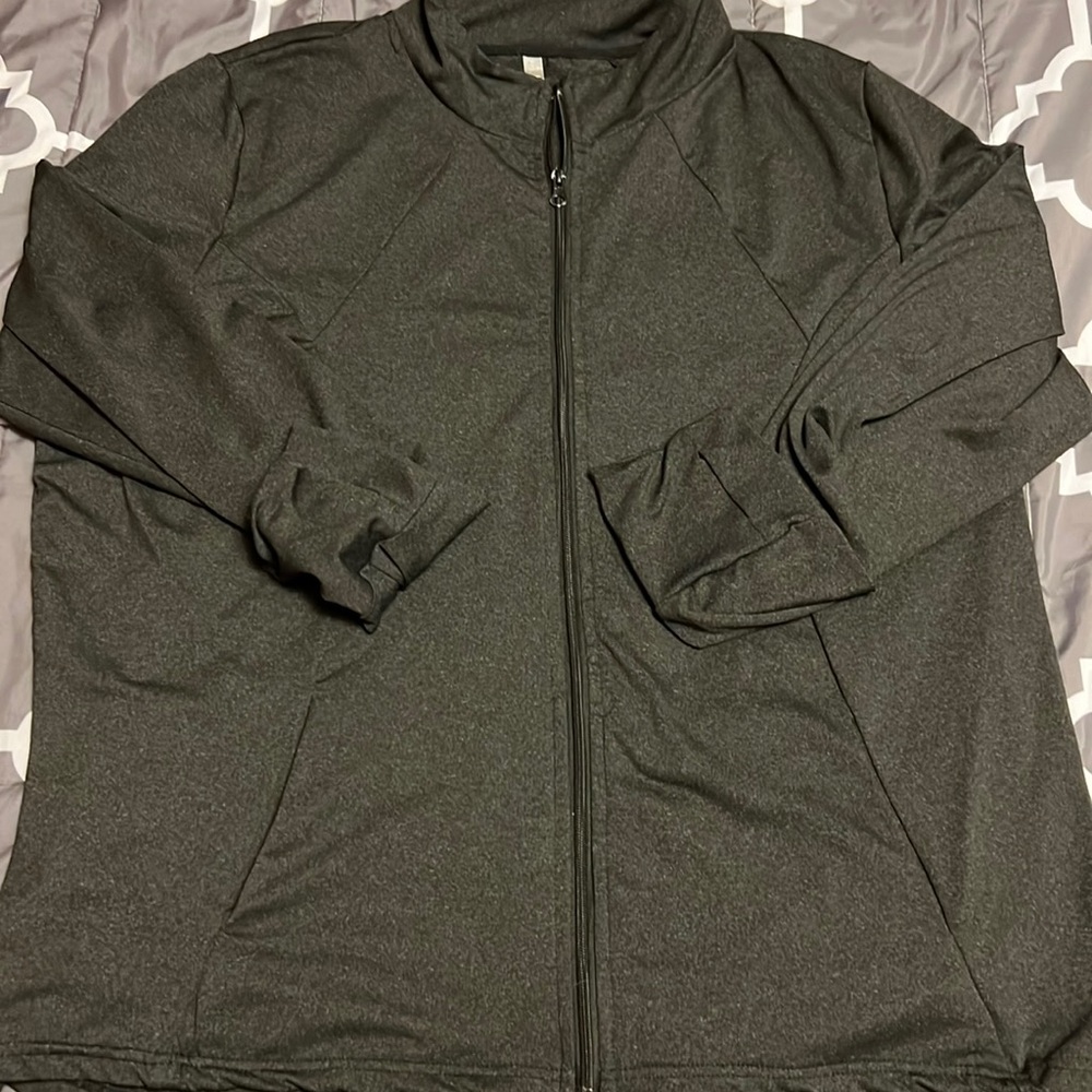 Daisy Fuentes Fit Charcoal Grey Jacket
